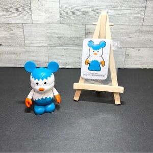 Disney Vinylmation Urban 2 Blue/White Gears Bear‎ Mickey Mouse Figurine